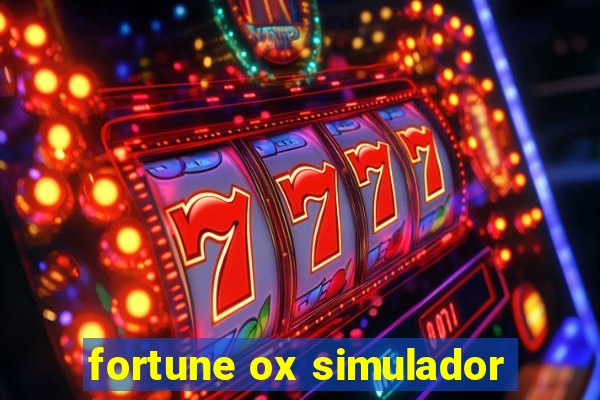 fortune ox simulador